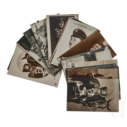 Conjunto de postales de la caballería prusiana, n.