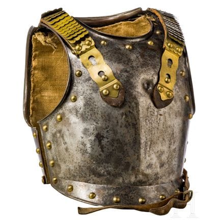 Una corazza M 1842 per i soldati di corazzieri  
P