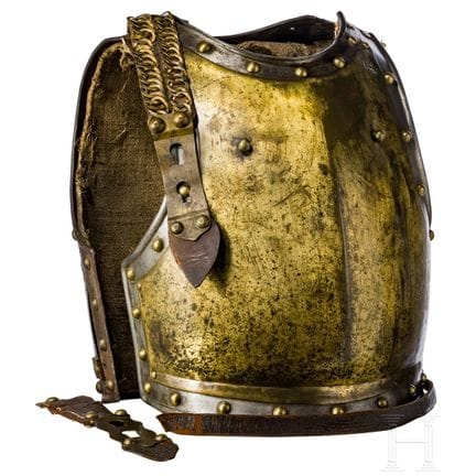 Una coraza M 1810 para soldados de carabina  
Piez