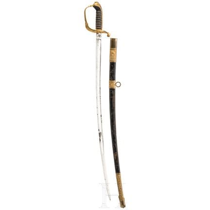 A sabre M 1889 for k.&k. state officials  
Vernick