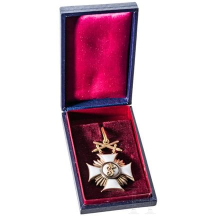 Ordre de Frédéric, Croix de Chevalier, 1re classe 