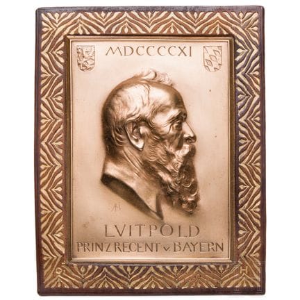Prince Regent Luitpold of Bavaria - a portrait pla