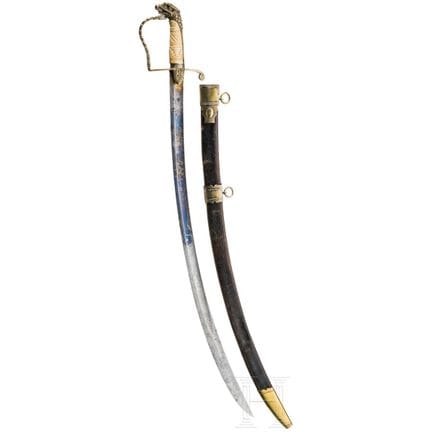 An eagle-headed sabre for officers, circa 1810–183