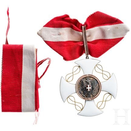 Ordre de la Couronne d'Italie - Décoration du cou 