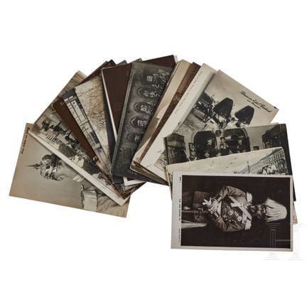 Conjunto de postales de la caballería prusiana, n.