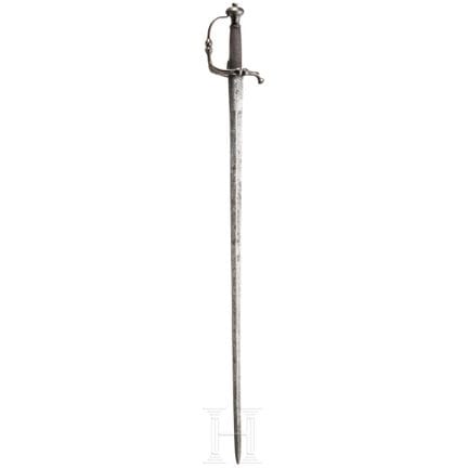 A Prussian officer's smallsword, ca. 1720  
Schlan
