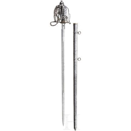 A broadsword belonging to Major Francis R. Tarleto