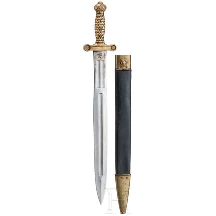 An artillery fascine knife  
Aufwendige Replika. Z