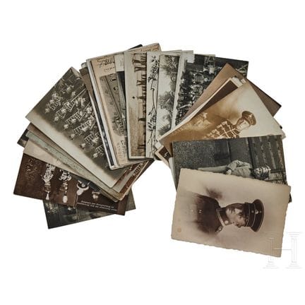 Conjunto de postales de la caballería prusiana, n.