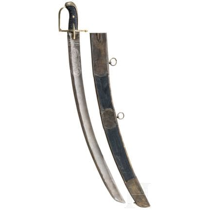 A madonna saber for hussar officers, replica in th