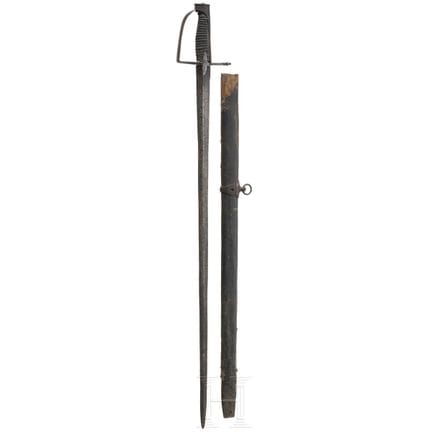 A cavalry pallash, probably Austrian, 18th century