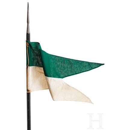 A cavalry lance M 1823 with a flag  
Französisch o