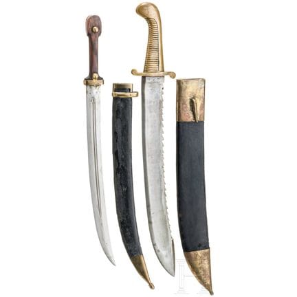 Two Russian edged weapons as good, detailed replic