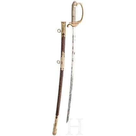A Japanese navy officer‘s sabre, 1st half of 20th 