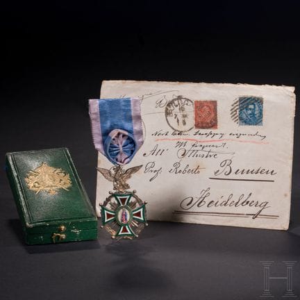 Robert Wilhelm Bunsen – sa Croix d'officier de l'O