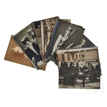 Conjunto de postales de la caballería prusiana, n.