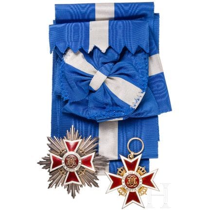 Ordre de la Couronne de Roumanie, ensemble de Gran
