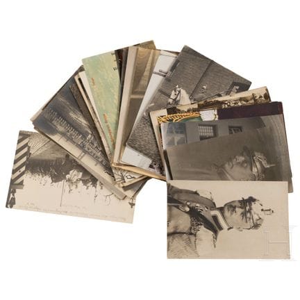 Conjunto de postales de la caballería prusiana, n.