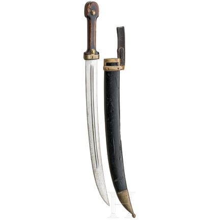 Russian Kinzal M 1908, dated 1911  
Beidseitig dop