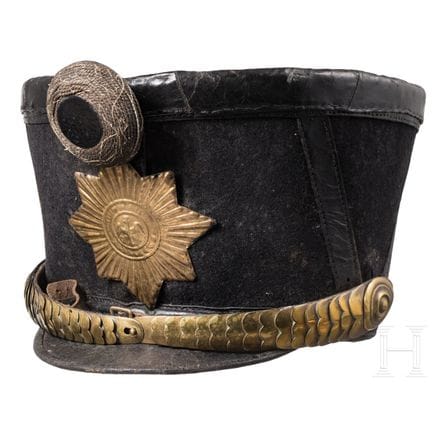 Uno shako della Guardia Prussiana nello stile degl