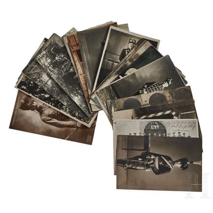 Conjunto de postales de la caballería prusiana, n.