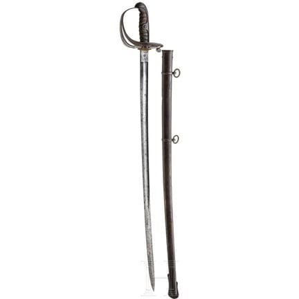 A sabre M 1850 for officers of the US infantry by 