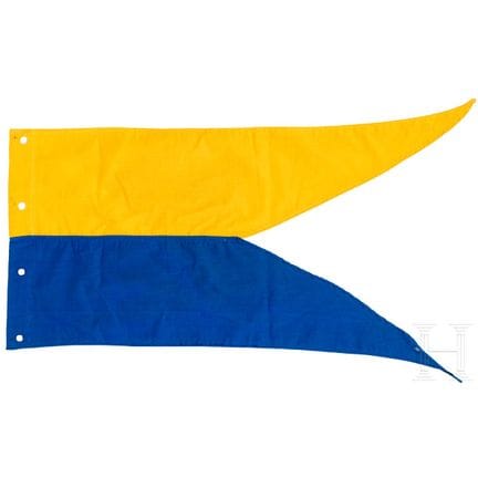 Brunswick lance flag  
Gelbes und blaues Fahnentuc