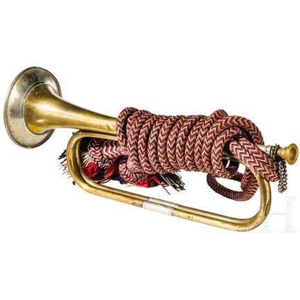 A signal trumpet with a banderole, 1st half of the