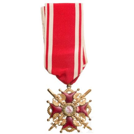 Ordre russe de Saint-Stanislas, croix de 2e classe