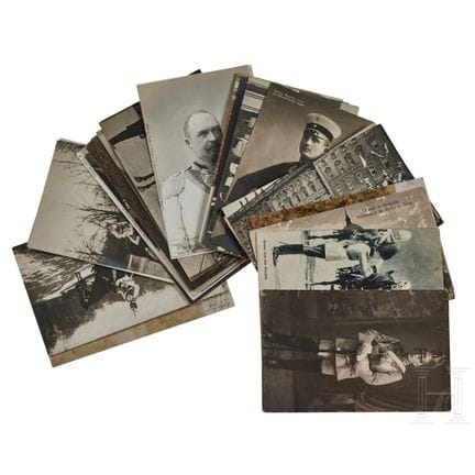 Conjunto de postales de la caballería prusiana, n.