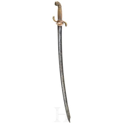 Sabre, probably for members of a town militia, fir