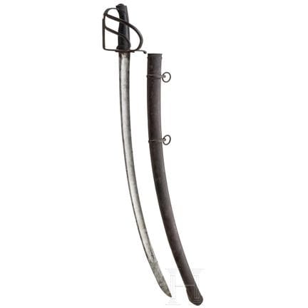A Rumford sabers for troops around 1800  
Schwere 