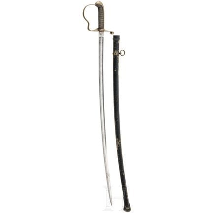 A sabre M 1856 for officers of the infantry  
Leic