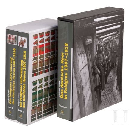 Libro de tres volúmenes, «Die Feldgraue Uniformier