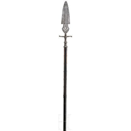 A Prussian spontoon from the reign of King Frederi