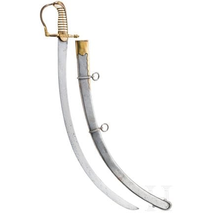 A sabre M 1796 for officers of the light cavalry, 