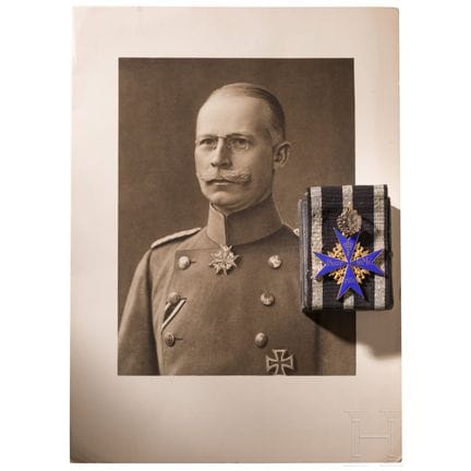 Général Gerhard Tappen - Une croix « Pour le Mérit