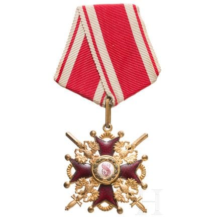 Ordre russe de Saint-Stanislas, croix de 3e classe