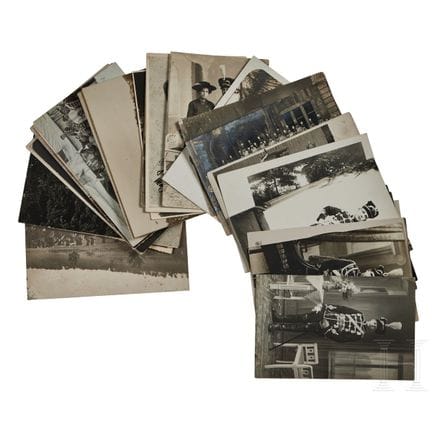 Conjunto de postales de la caballería prusiana, n.