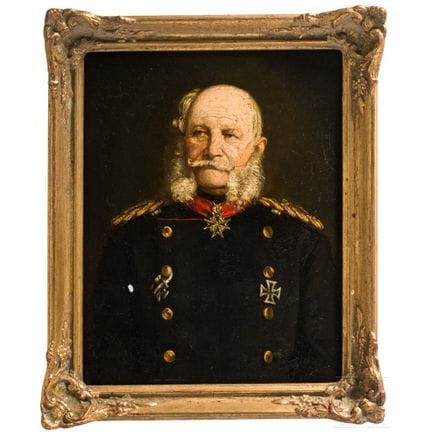 El emperador Guillermo I: un retrato de Paul Wilhe