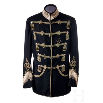 A Prussian 1st Leib Hussar General Parade Attila  