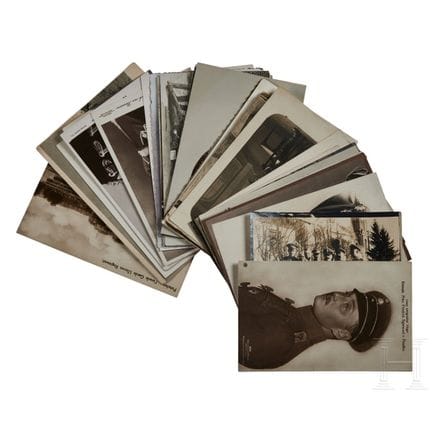 Conjunto de postales de la caballería prusiana, n.