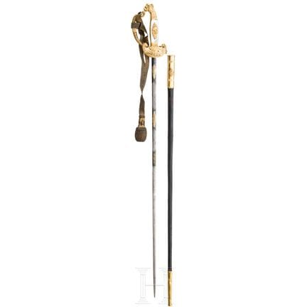 An official's sword from the reign of King Ludwig 