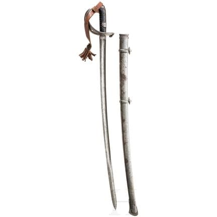 A sabre M 1845 for enlisted men of the Imperial an