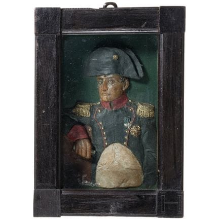 Napoleón I: un antiguo relieve de cera  
Medio ret