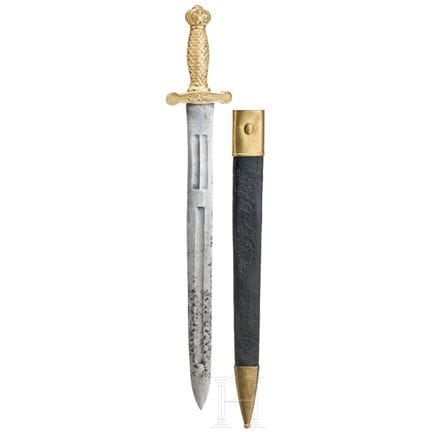 A fascine knife for members of the National Guard,