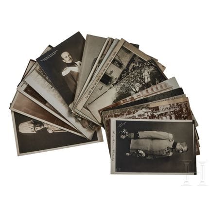 Conjunto de postales de la caballería prusiana, n.