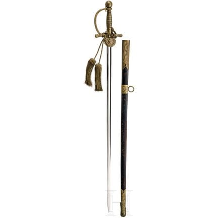 A small-sword for railway officials, circa 1900  
