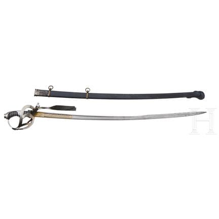 A presentation M 52 sabre of the Prussian Death's 