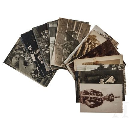 Conjunto de postales de la caballería prusiana, n.